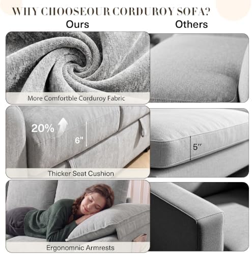 Modular Sectional Sofa with Pull Out Bed, L Shaped Sectional Couches