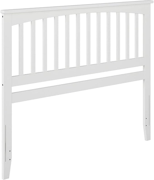 AFI, Mission King Solid Wood Headboard, White