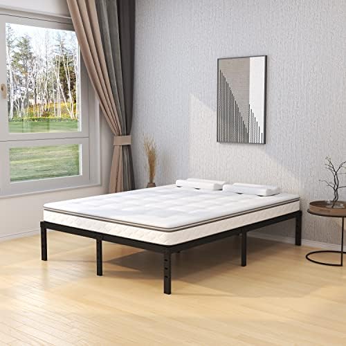 Upcanso 16 Inch California King Bed Frames No Box Spring Need