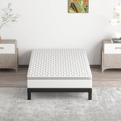 Upcanso 7 Inch Bed Frame Twin, Low Profile Twin Bed Frames