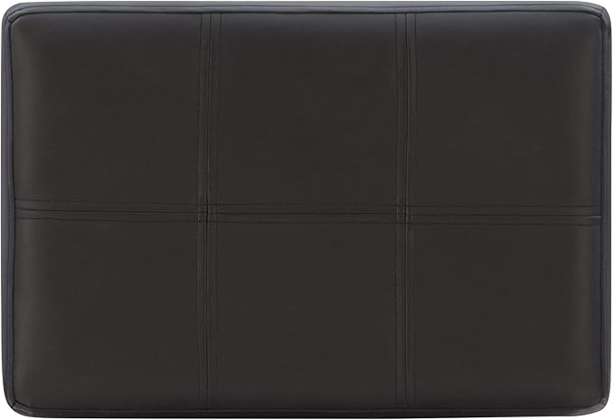 Linon Claridge Counter Stool, Black, 26" x 18" x 12.75"