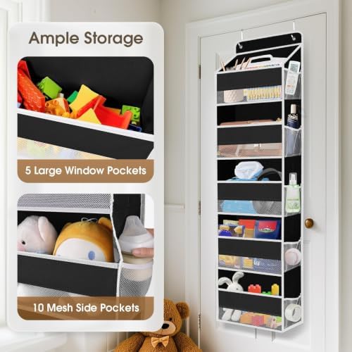 1Pack Over The Door Organizer Large Capacity Hanging Storage Room Organizer