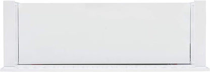 Cynthia White Storage Bench with Flip-Top Lid and Hidden Storage Space by Linon