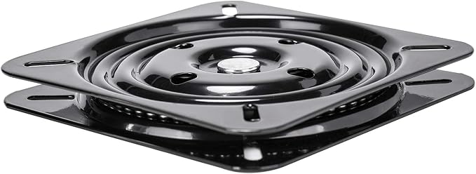 8 Inch Heavy Duty 360 Degree Bar Stool Swivel Replacement Seat Swivel Base Barstool Swivel Plate-for Recliner Chair,Barstools,Chair,Ball Bearing Swivel Boat Seat Or Van Pilot Seat.