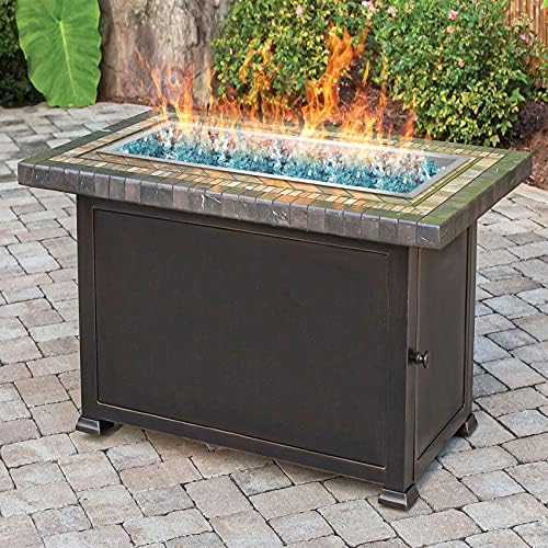 Stanbroil 24 x 8 Inch Rectangular Drop-in Fire Pit Pan with H-Burner,