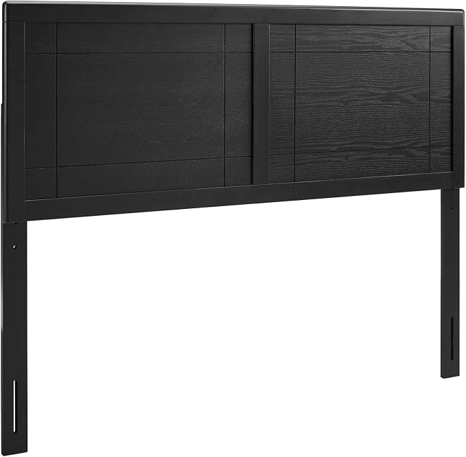 Modway MOD-6221-BLK Archie Full Wood Headboard, Black