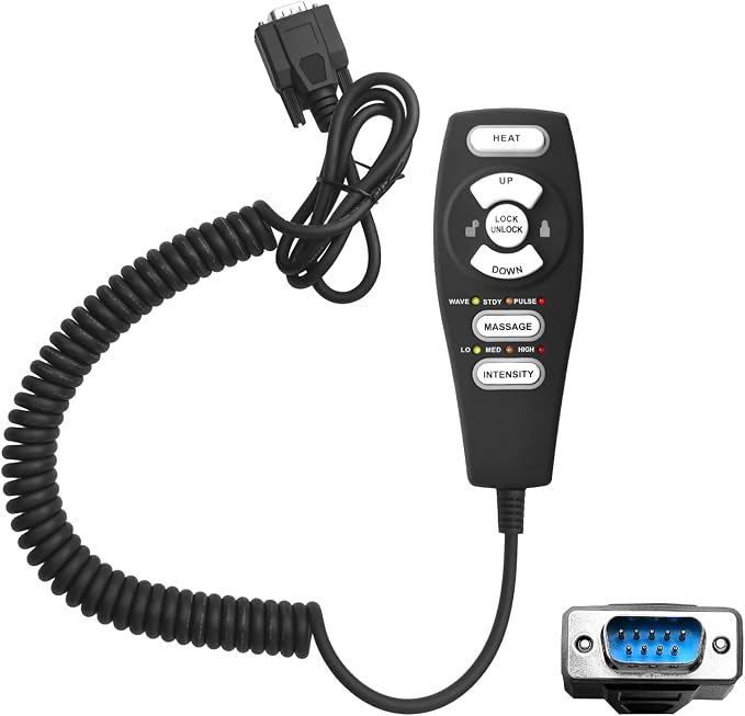 Recliner Remote Replacement HC 2802 for Raffel Systems | for Raffel Systems Hand Control replaced HC-2802-HM3 HC-2802-FR3 HC-2802HL-PR3 HC-2802-GT3 Tranquil Easy model 7051-3