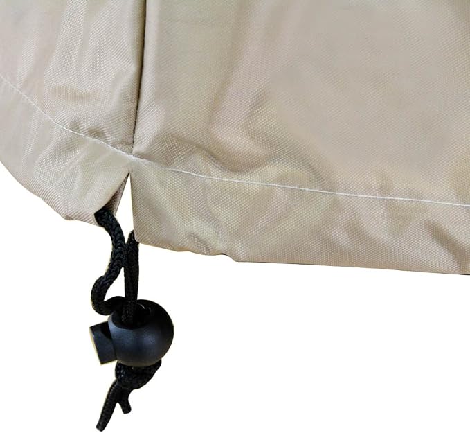 Stanbroil 42-Inch Square Fire Pit Cover, Waterproof Patio Cover for Outdoor Fire Pit Table, Fire Bowl, Patio Furniture, Waterproof, Black