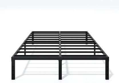 LUMUNANCE Metal Bed Frame King Size - 14 Inch Heavy-Duty King Platform Bed Frame No Box Spring Needed, Easy Assembly, Noise-Free, Sturdy Mattress Foundation, Underbed Storage Space