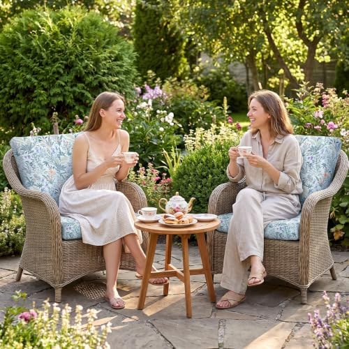 4Pcs Patio Cushion Covers Stretch Outdoor Furniture Protector Slipcovers