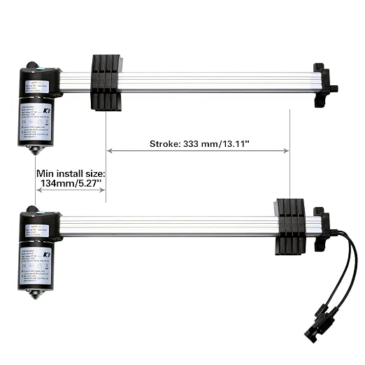 Linear Actuator Kaidi Model KDPT007-15 Motor Replacement for Lift Chairs Power Recliner