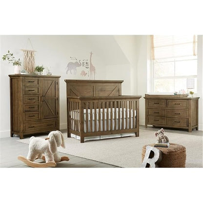 Westwood Design Westfield Traditional 4 in 1 Convertible Crib Harvest Brown