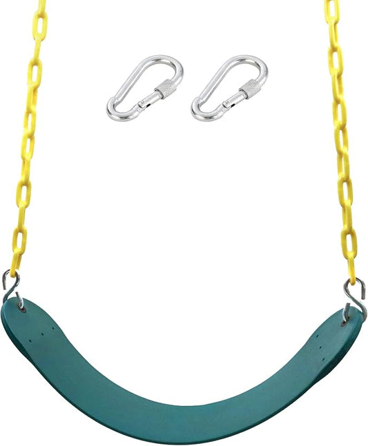Heavy Duty 66 Inches Chain Plastic Coated Swing Seat Replacement Swing Set Accessories Outdoor