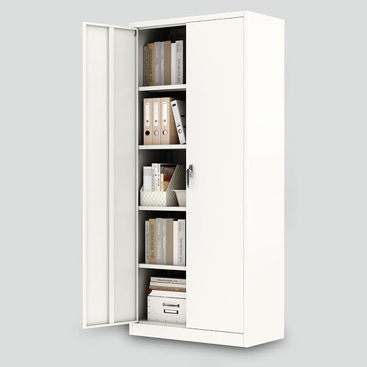 Garvee File Cabinet with Lock, 3 Drawer Mobile Filing Cabinet for Home Office, Under Desk Metal Storage Organizer for Letter/Legal/A4 Size, Fully Assembled Except Casters, Heavy Duty Printer Stand