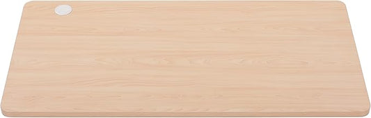UNICOO Melamine 47.2 x 23.6 Inch Universal Table Top for Standard and Sit to Stand Height Adjustable Home and Office Desk Frames (Tabletop 47.2 - Light Oak)