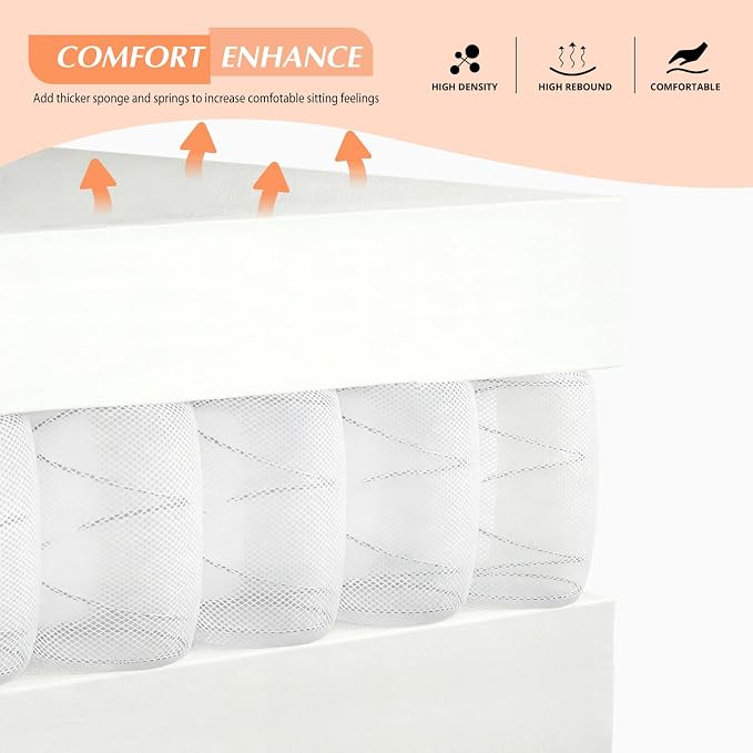 110" Chenille Pull-Out Couch Bed w/Adjustable Backrests, Orange | Sectional Sleeper Sofa w/USB Ports & 2 Cup Holders, Upholstered U-Shaped Couch w/Storage Chaise for Living Room, House