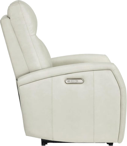 KISLOT Wall Hugger Power Recliner Chair with USB & Type-C Ports Faux Leather Recliner 135° Reclining Small Space Electric Sofa for RV Living Room Bedroom