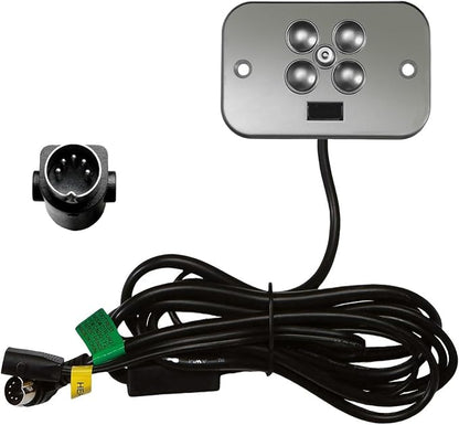 Recliner Remote Replacement Model CTR UR2 08 MW BR | for Raffel Systems 5 Button 2 and 5 Pin Hand Control 2 Pin Female Connectors 5 Pin Male Connectors
