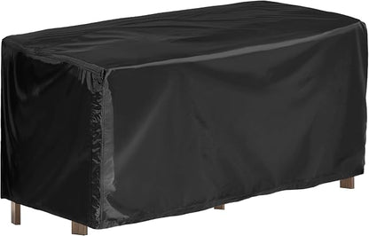 Outdoor Patio Sofa, 3-Seat All-Weather Metal Modern Couch with Washable Thick Cushion for Garden/Backyard/Porch, White