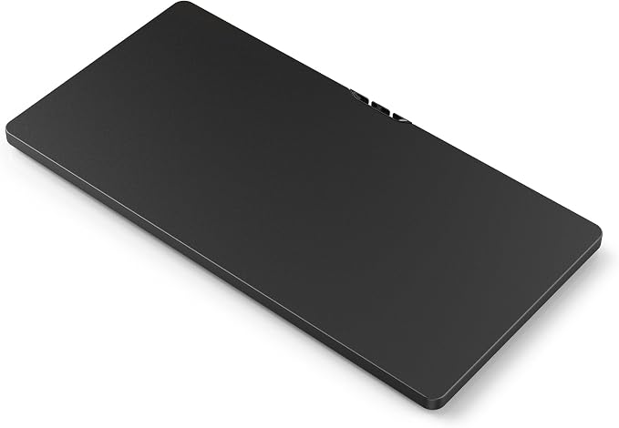 Marsail Whole Piece 48"x24" Desktop 0.6" Thickness, Rectangular Black Board for Electric Standing Desk
