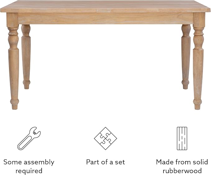 Linon Dining Table Brown