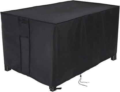 Rectangular Fire Pit Cover 71 Inch,Propane Gas Fire Pit Table Cover,Outdoor Waterproof Firepit Table Cover - 71 X 40 X 27 Inch