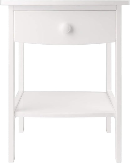 Winsome Wood Claire Accent Table, White