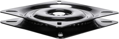 6.25 Inch Heavy Duty 360 Degree Bar Stool Swivel Replacement Seat Swivel Base Barstool Swivel Plate-for Recliner Chair, Barstools,Chair, Ball Bearing Swivel Boat Seat Or Van Pilot Seat.