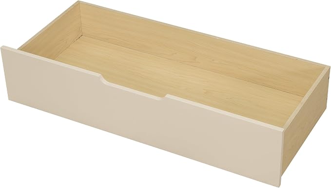 Bellemave Twin Size Corner Bed Frame with Storage Shelves and Desk, Wood Twin Daybed with Bookcase and Drawers and Upholstered Headboard, Cream