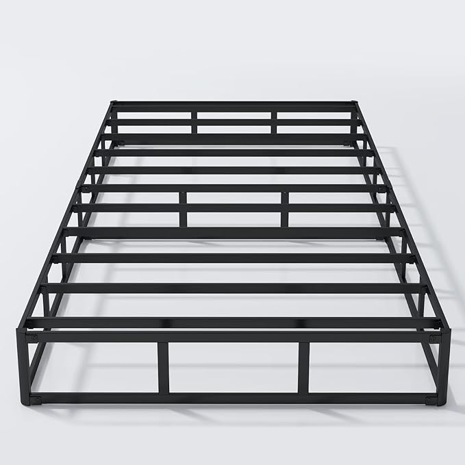 ALDRICH 7 Inch Heavy Duty Metal Box Spring Mattress Foundation 1500lbs Max Weight Capacity/Non-Slip/No Noise/Easy Assembly/Easy Clean Cover,Twin XL