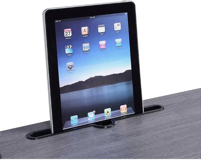 Lorell Height-Adjustable Mobile Desk