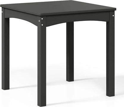 Costaelm Kids Outdoor 24" Dining Table, Gray