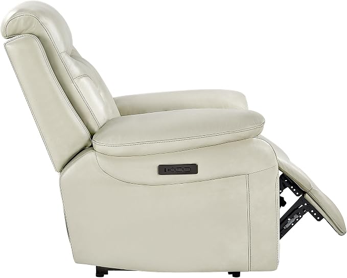 KISLOT Power Recliner Chair Wall Hugger Recliner with Adjustable Headrest and Footrest Dual Motor Electric Faux Leather Reclining Sofa with USB/Type-C Charging for RV Living Room Bedroom