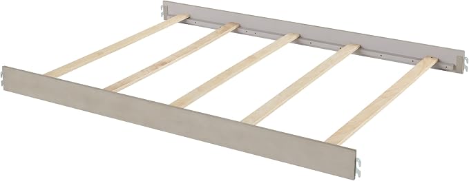 Soho Baby Hampton Crib to Full-Size Bed Conversion Kit, Smooth Stone Wash, GreenGuard Gold Certified