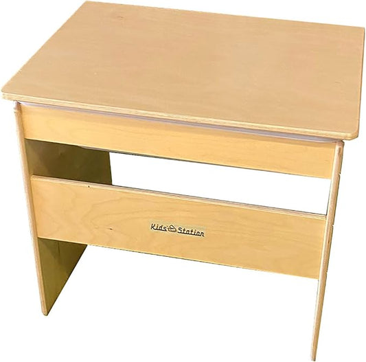 Kids' Station Pre-K Sensory Sand/Water Table with Real Birch Plywood, Ready to Assemble