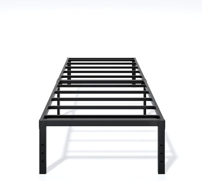 LUMUNANCE Metal Bed Frame Twin XL Size - 16 Inch Heavy-Duty Platform Bed Frame No Box Spring Needed, Easy Assembly, Noise-Free, Sturdy Mattress Foundation, Underbed Storage Space