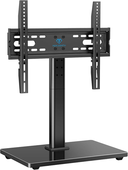 PERLESMITH Universal TV Stand Legs for 32-70 inch TVs up to 99 lbs, Height Adjustable Tabletop Television Stand Mount, Universal TV Base for Livingroom & Bedroom, VESA 400x400mm PSTVS04-N2