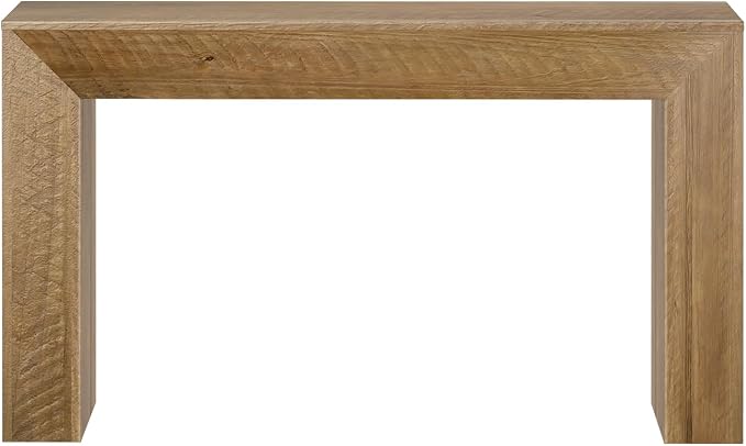 Plank+Beam 56 Inch Camden, Farmhouse Console Table - Solid Pine Wood, Easy Assembly for Living Room or Entryway, Rustic Honey