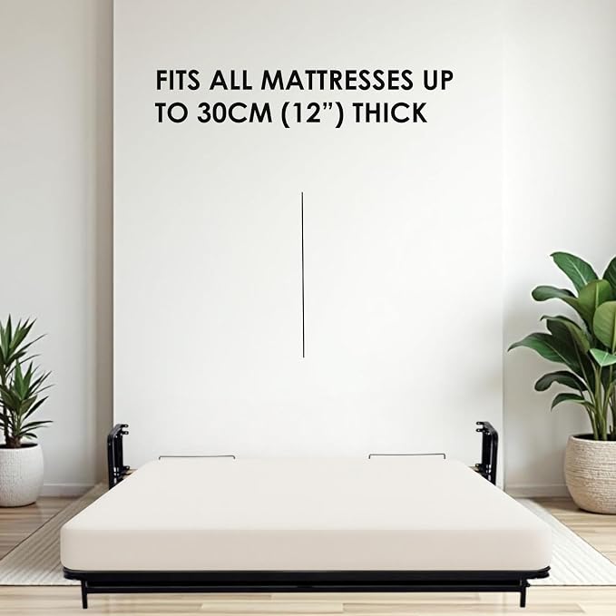 Murphy Bed - Murphy Bed Queen - Folding Bed - Vertical - 54" x 75" - Classic