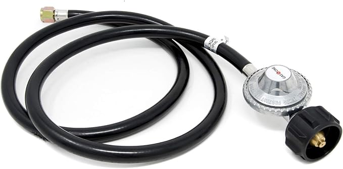 GasOne 5 Feet Propane Regulator Fire Pit Grill Heater Replacement Propane Hose