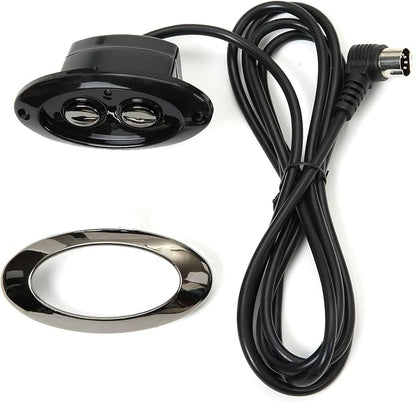 Okin Recliner Replacement Parts, Oval Shape 2 Button Hand Control Handset Within 90 Degree 5 Pin Plug, Lift Chair Control Replacement for Power Recliner Chair, Electric Recliner, Sofa Reclinable