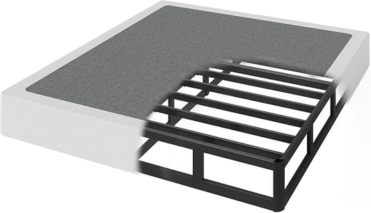 OSASET California King Box Spring, 7 Inch California King Box Spring Only, 3500 lbs Heavy Duty Metal Frame Mattress Foundation with Fabric Cover, Easy Assembly-Noise Free