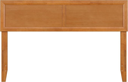 AFI, Sophia Adjustable Modern Queen Wood Headboard, Light Toffee