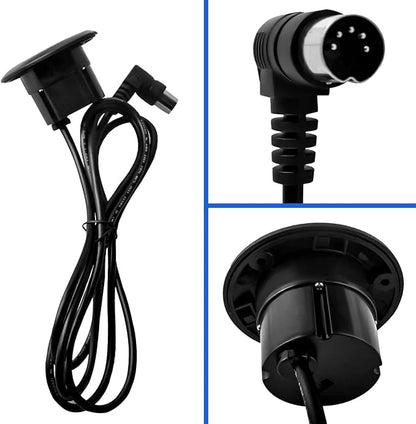 Power Recliner Switching Replacement with USB, 2 Button 5 pin Round Hand Control Handset Plug Replacement Compatible with Ashley Okin Limoss Lane KDPT(KAIDI) Electric Lift Chair Recliner Sofa