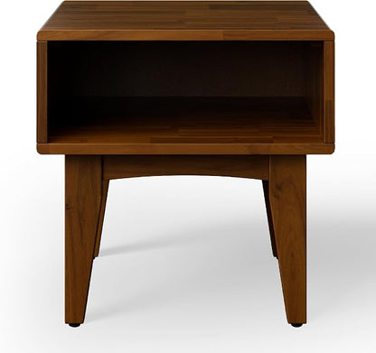 Catherine Nightstand Without Drawer - Dark Chocolate