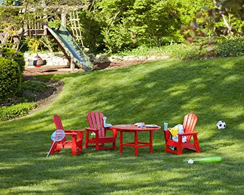 POLYWOOD SBD12LI Kids Casual Chair, Lime