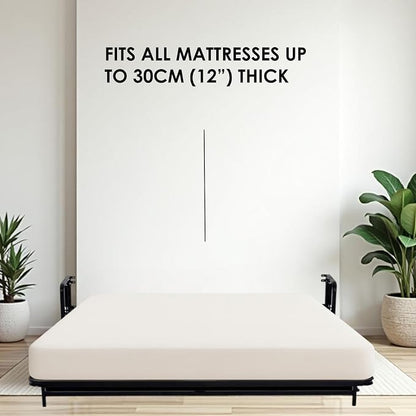 Murphy Bed - Murphy Bed European Wall Bed - Folding Bed - Vertical - 63" x 80" - Classic