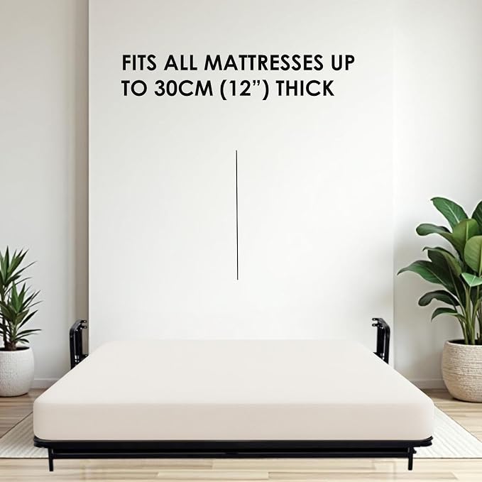 Murphy Bed - Murphy Bed Queen - Folding Bed - Vertical - 60" x 80" - Classic
