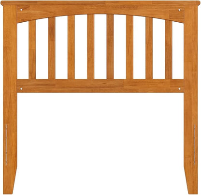AFI, Mission Twin Solid Wood Headboard, Light Toffee