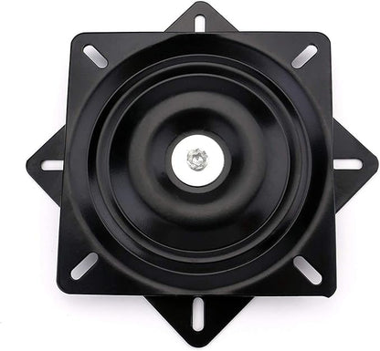 AAGUT 8" Swivel Plate Mechanism for Recliner Chair & Bar Stool Heavy Duty Swivel Base Square Swivel Furniture Replacement Coated 360 Degree Turntable